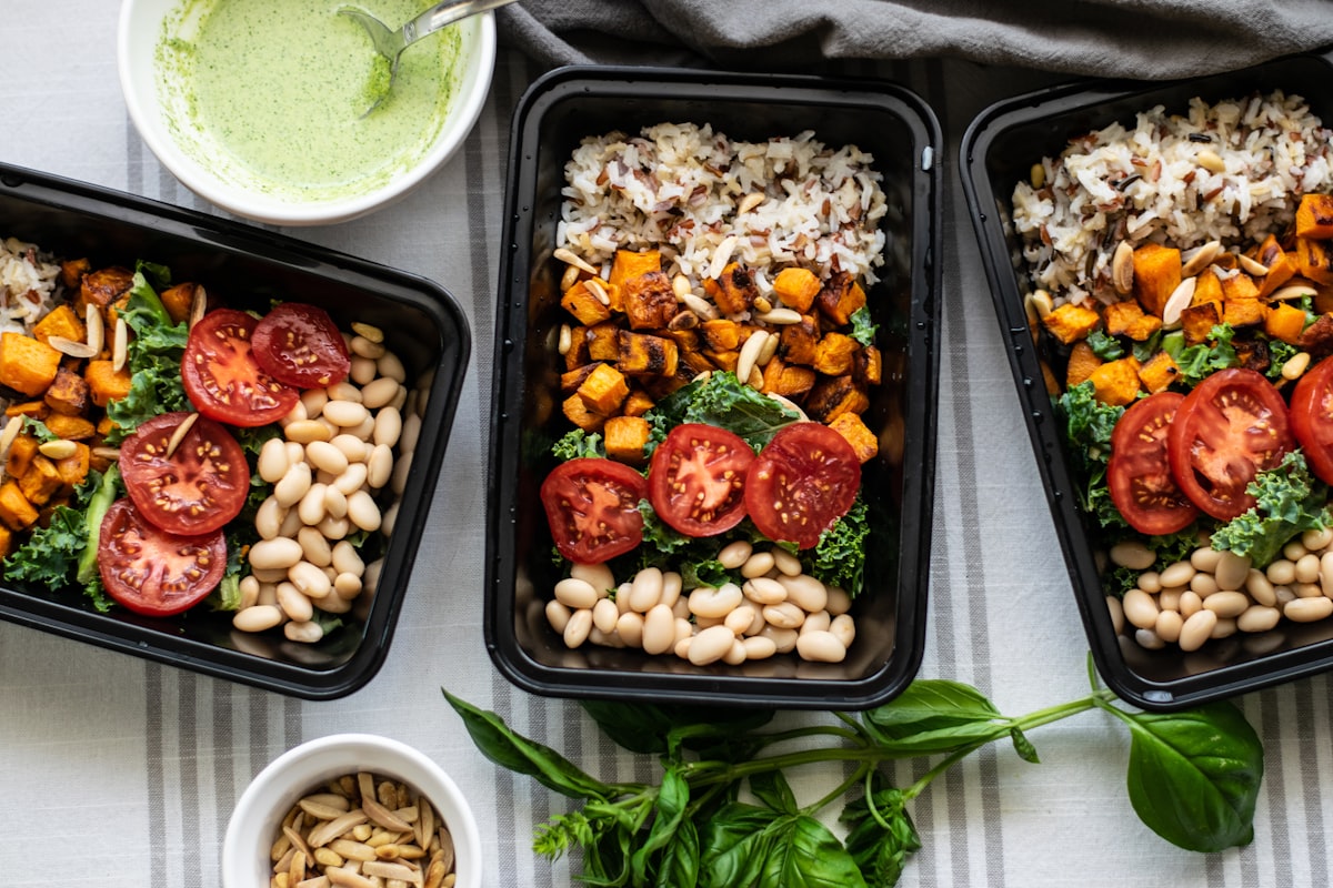 Healthy cooking in kitchen